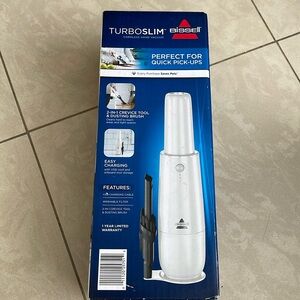 New! Bissell Turboslim cordless hand vacuum